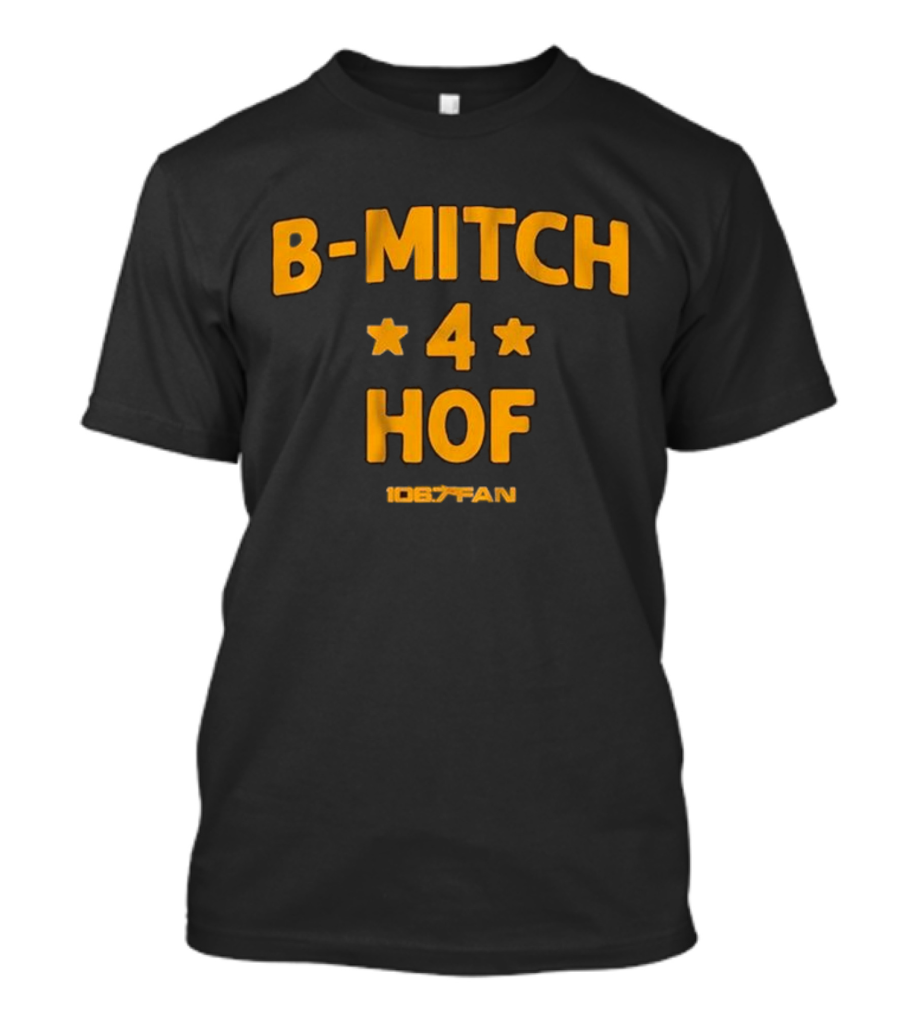B-Mitch 4 HOF 106.7 Fan Sports T-Shirt