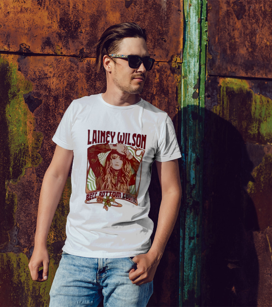 LAINEY WILSON PEACE BELL BOTTOM COUNTRY T-Shirt