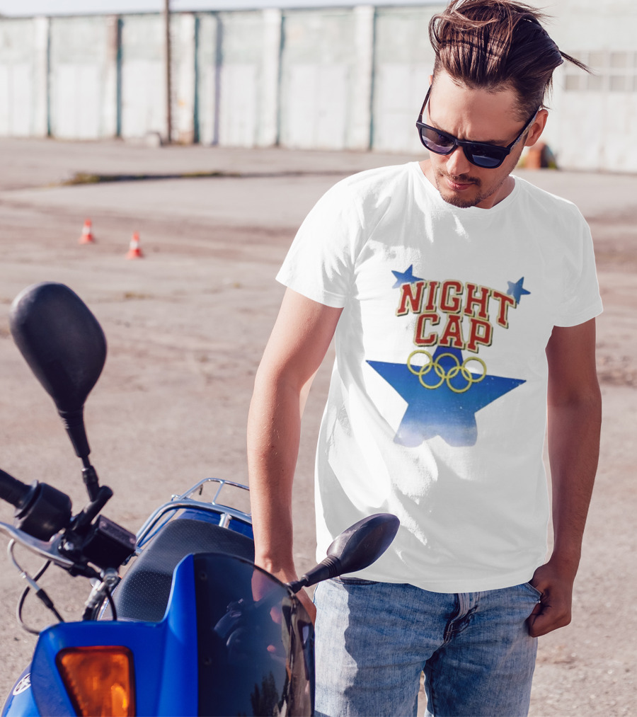 Nightcap Star With Olympic Rings T-Shirt