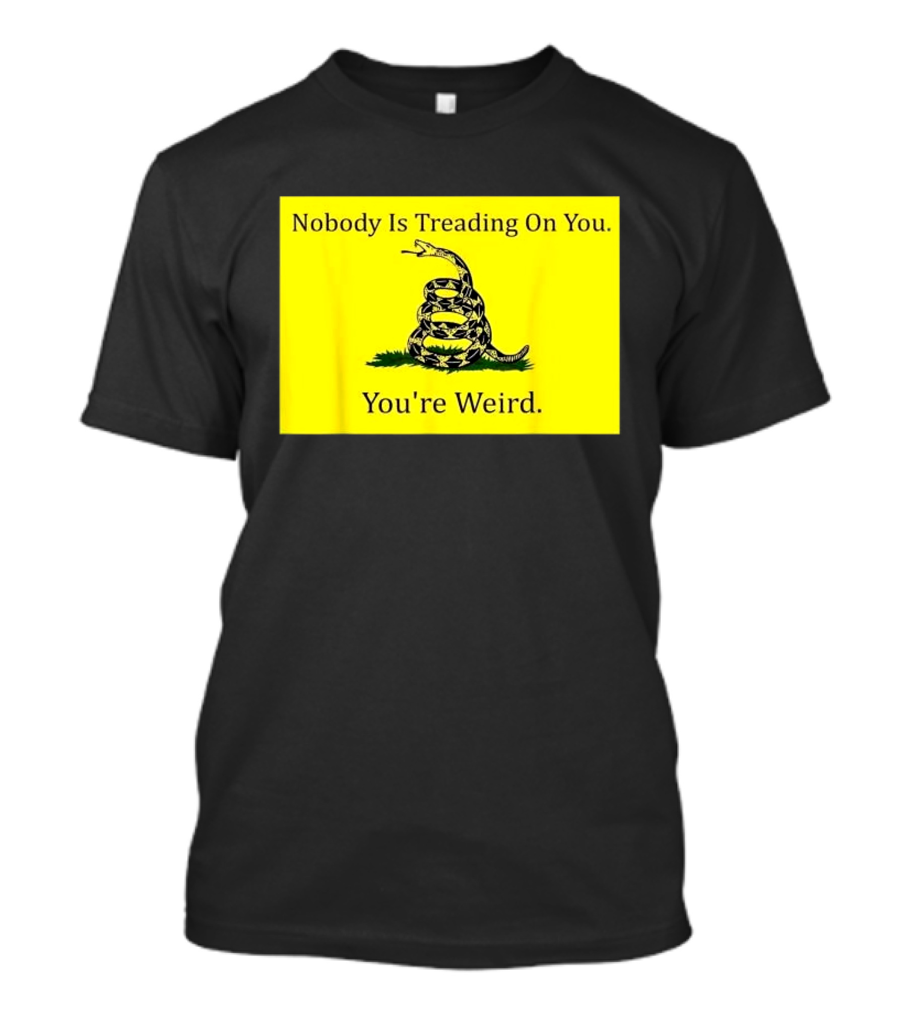 Nobody Is Treading On You You're Weird Kamala 2024 Snake T-Shirt