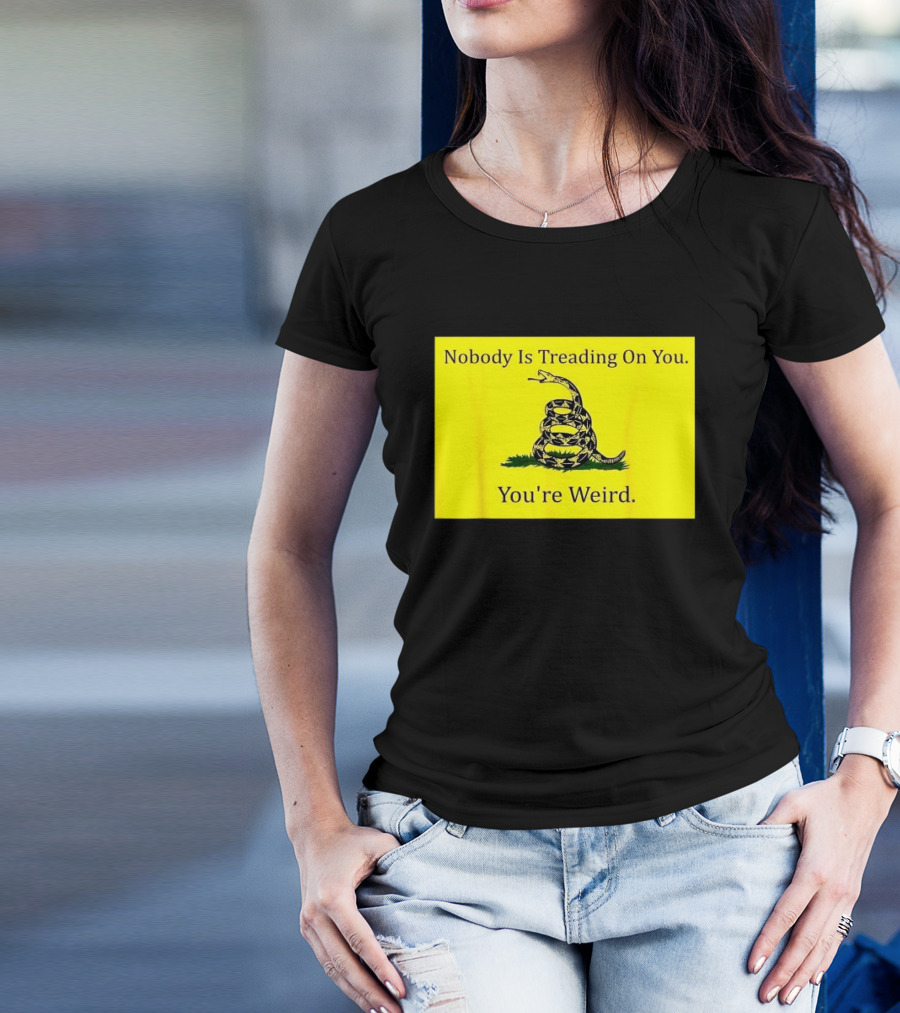 Nobody Is Treading On You You're Weird Kamala 2024 Snake T-Shirt