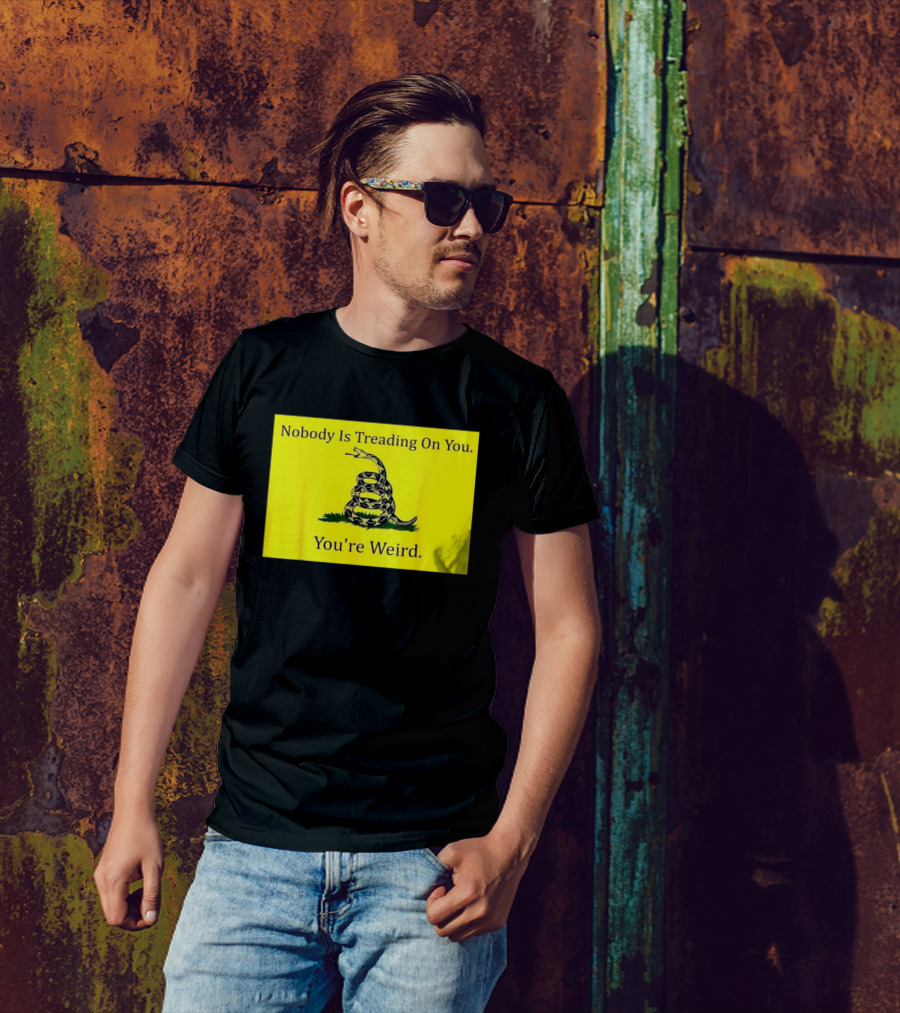 Nobody Is Treading On You You're Weird Kamala 2024 Snake T-Shirt