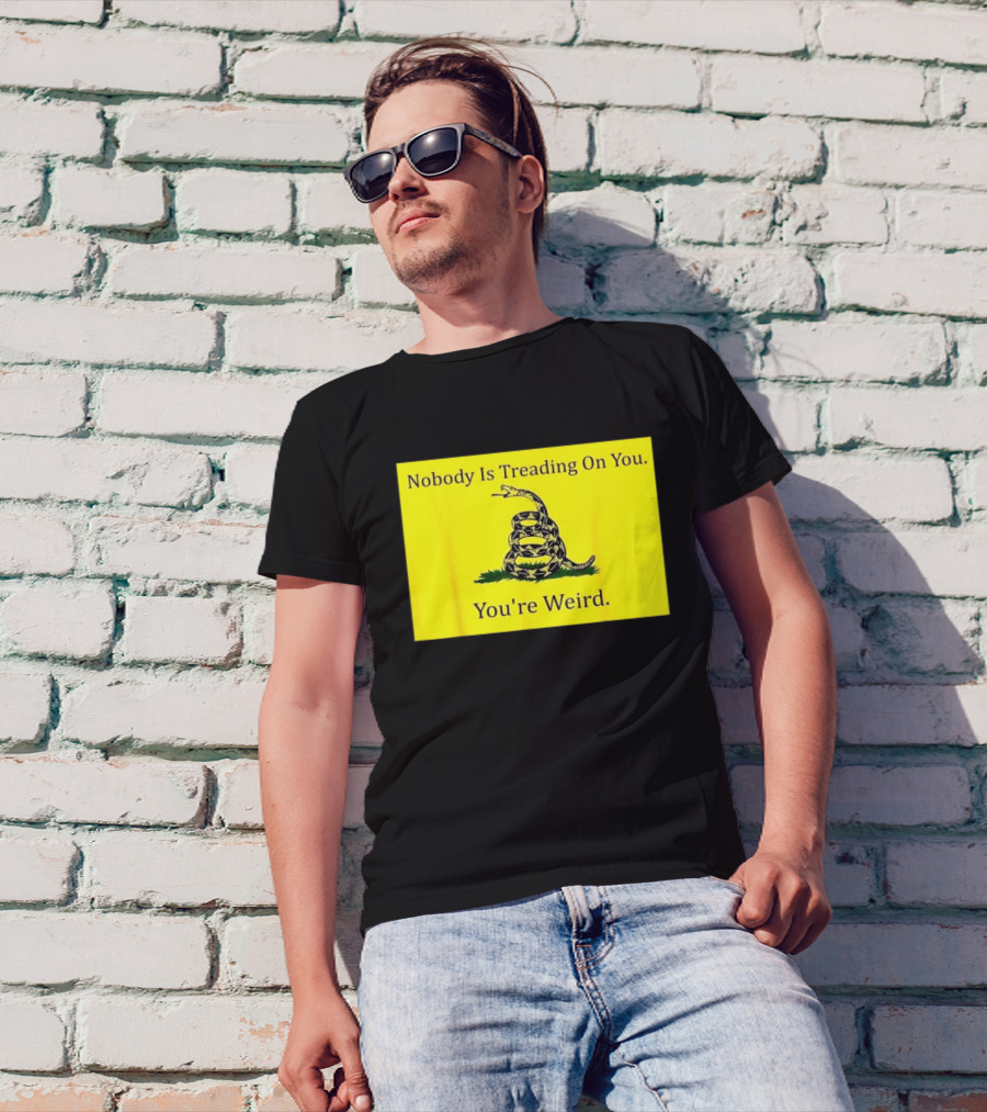 Nobody Is Treading On You You're Weird Kamala 2024 Snake T-Shirt