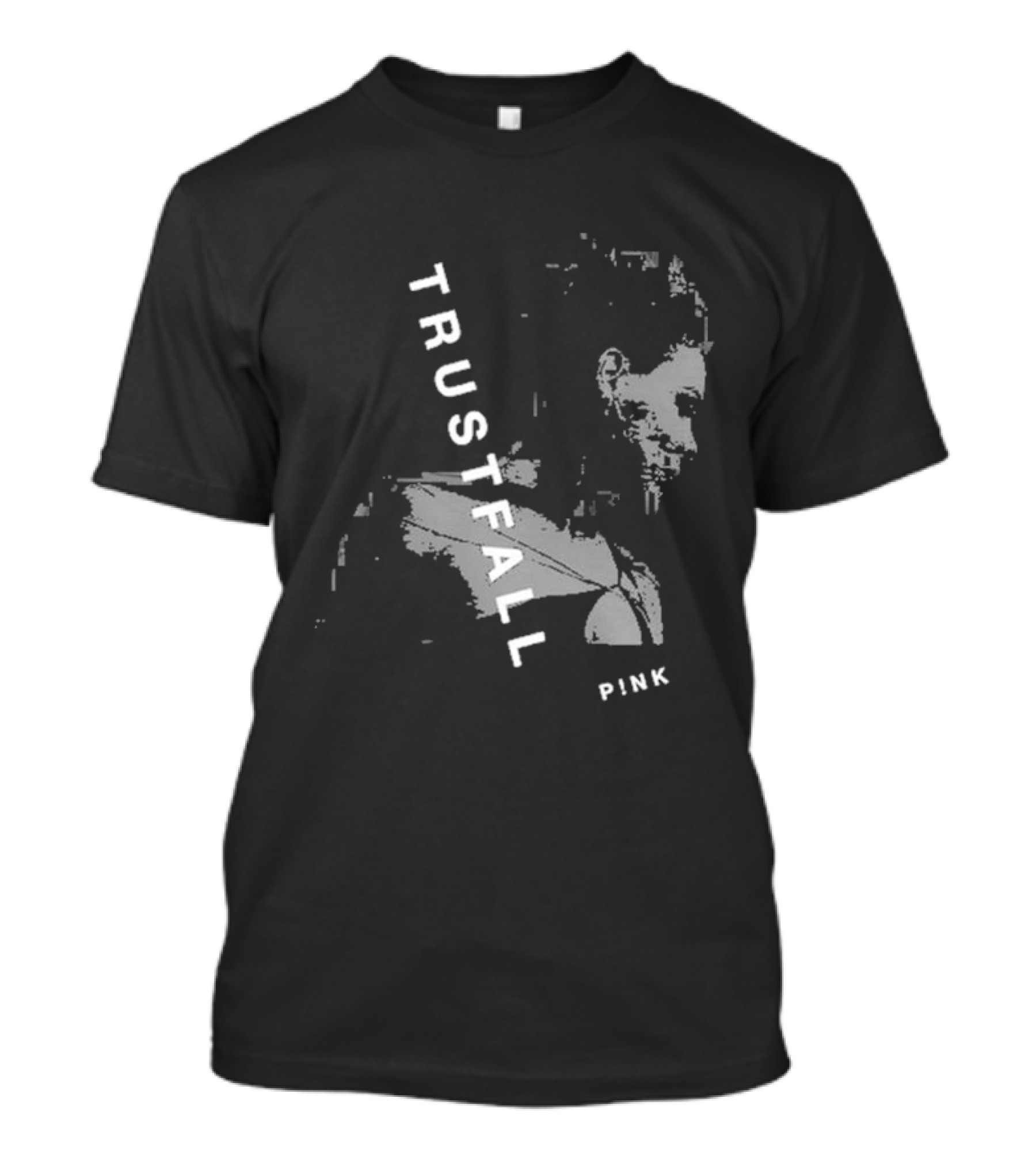 TRUSTFALL PINK Album T-Shirt