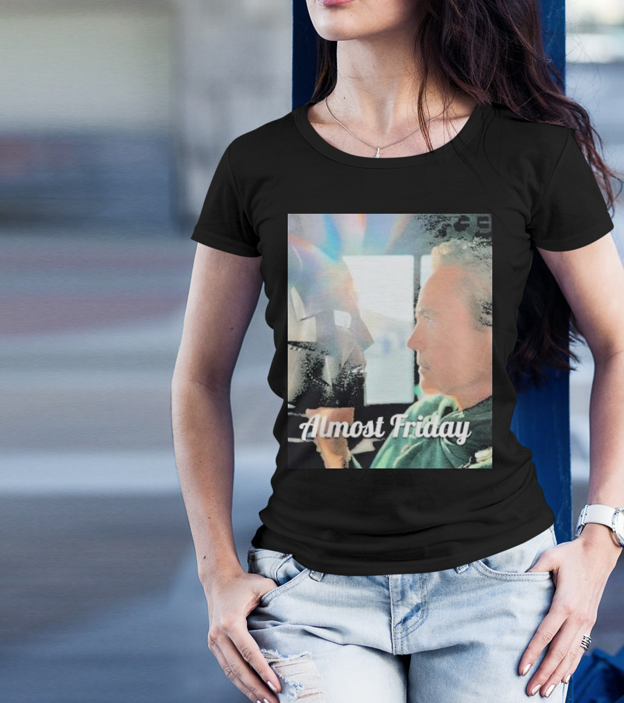 Almost Friday Downey Marvel Mask Face Off T-Shirt