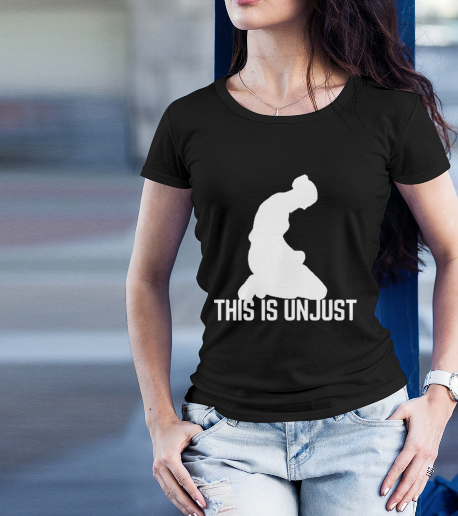 This Is Unjust Angela Carini Kneeling T-Shirt