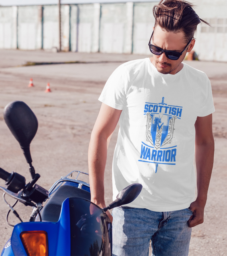 Drew Mcintyre Scottish Warrior Sword And Castle T-Shirt