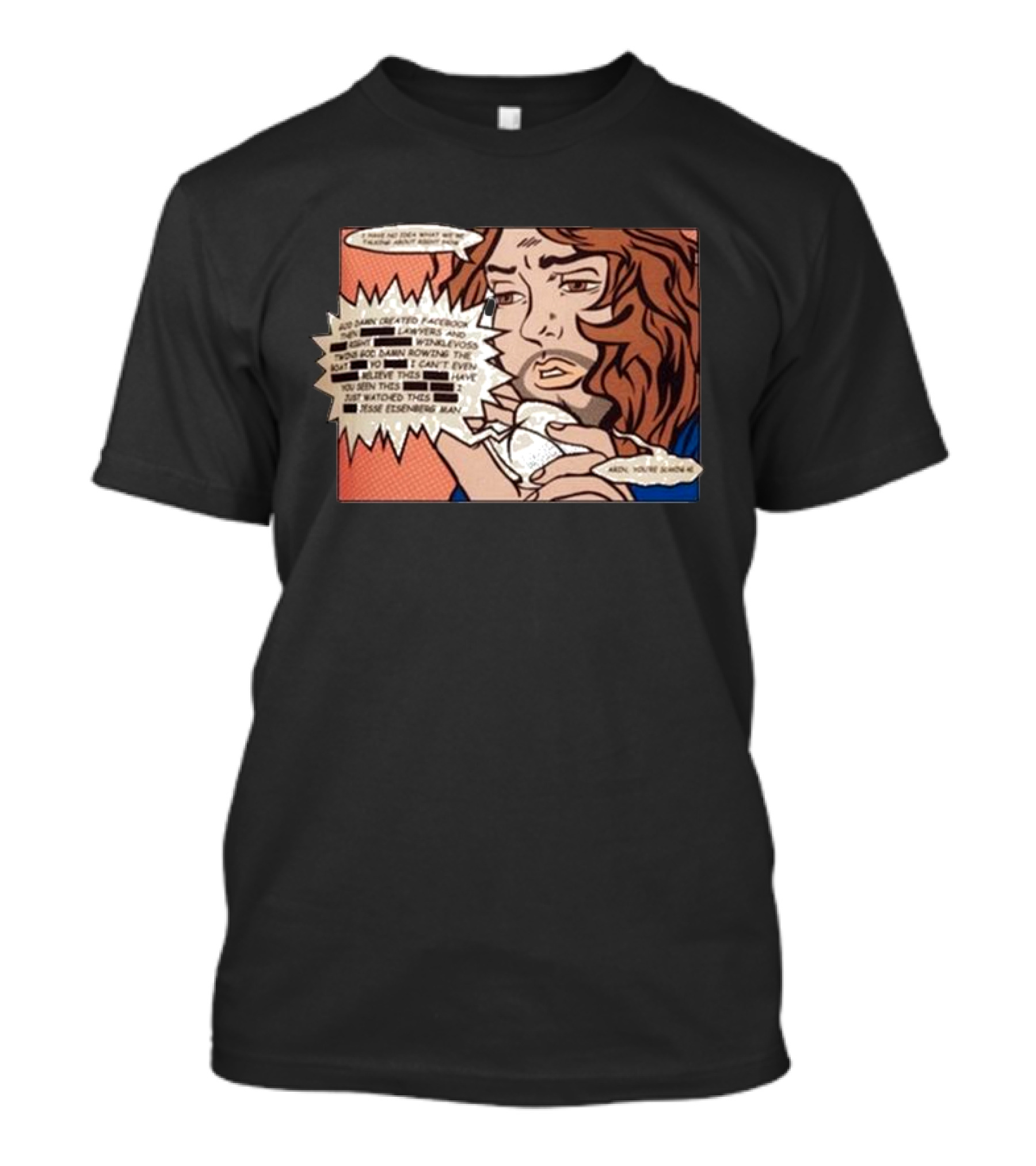 Gamegrumps Mark Zuckerberg 2024 Meme Comic Facebook Joke T-Shirt