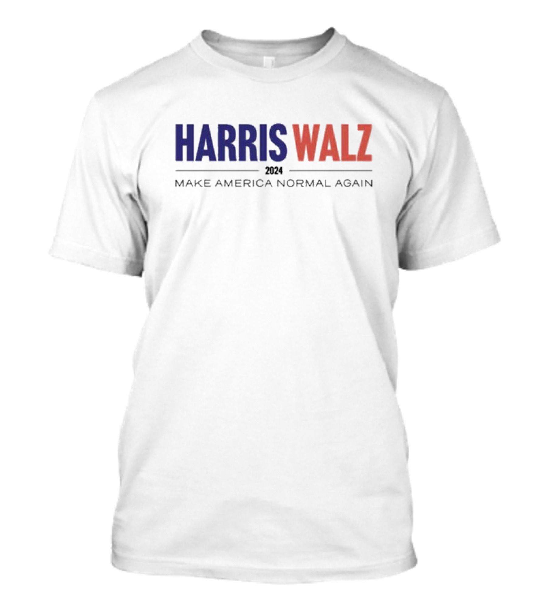 Harris Walz 2024 Make America Normal Again T-Shirt