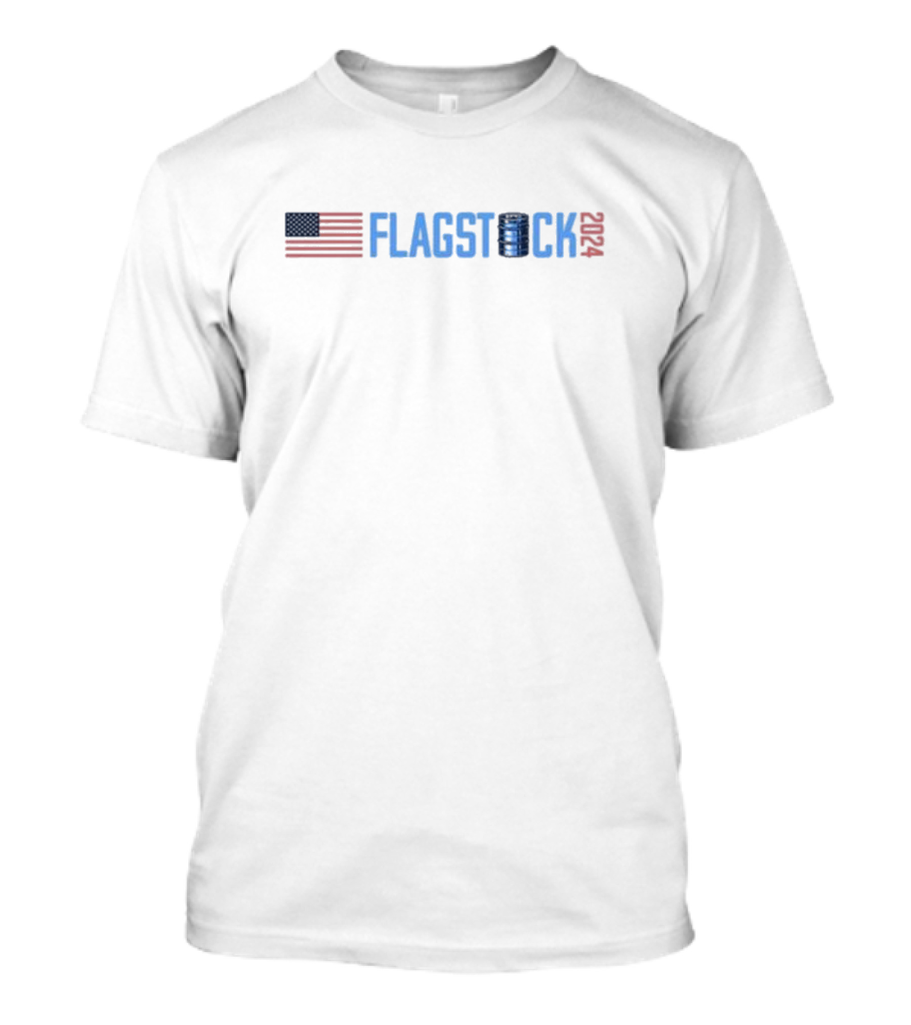 John Rich Flagstock 2024 American Flag Tower T-Shirt