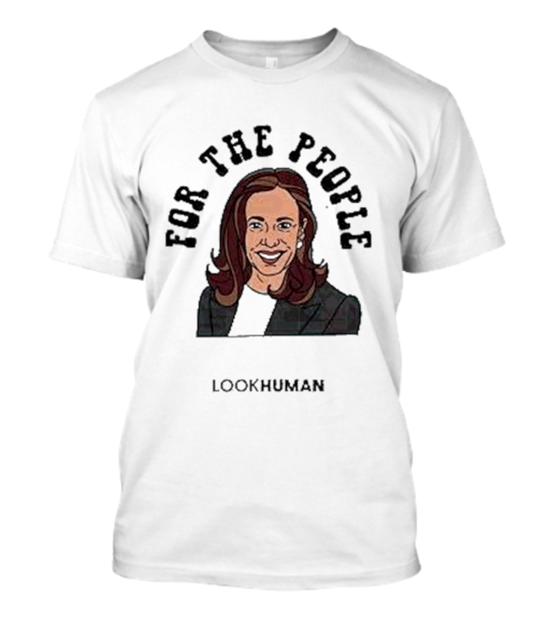 Kamala Harris For The People Lookhuman T-Shirt