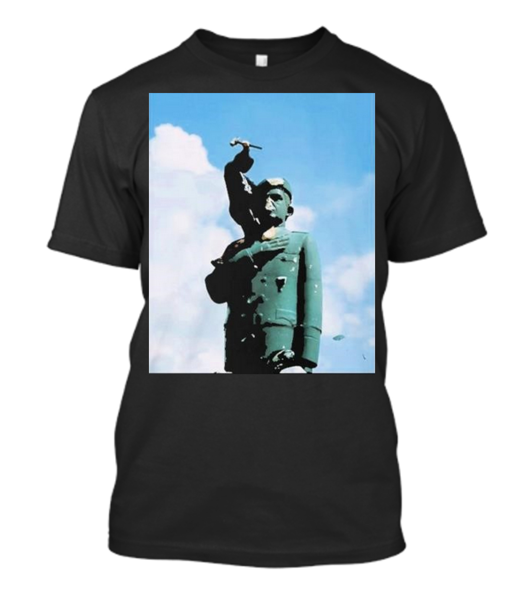 Venezuela Hasta El Final Monument Against Blue Sky T-Shirt