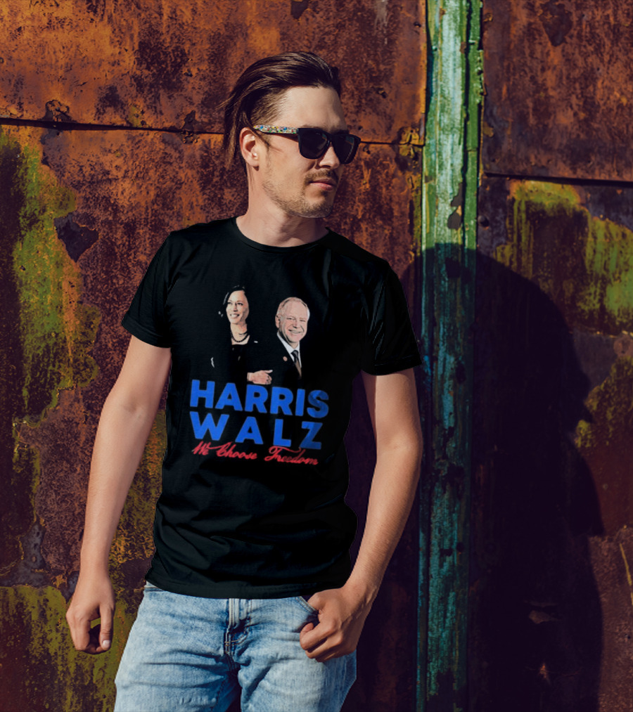 Harris Walz We Choose Freedom Your Life The Mixtape T-Shirt
