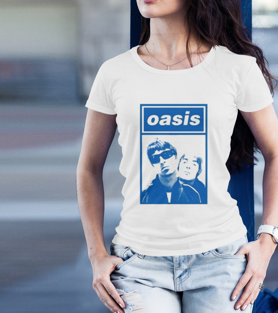Oasis Noel Liam Photo T-Shirt