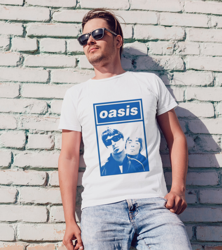 Oasis Noel Liam Photo T-Shirt
