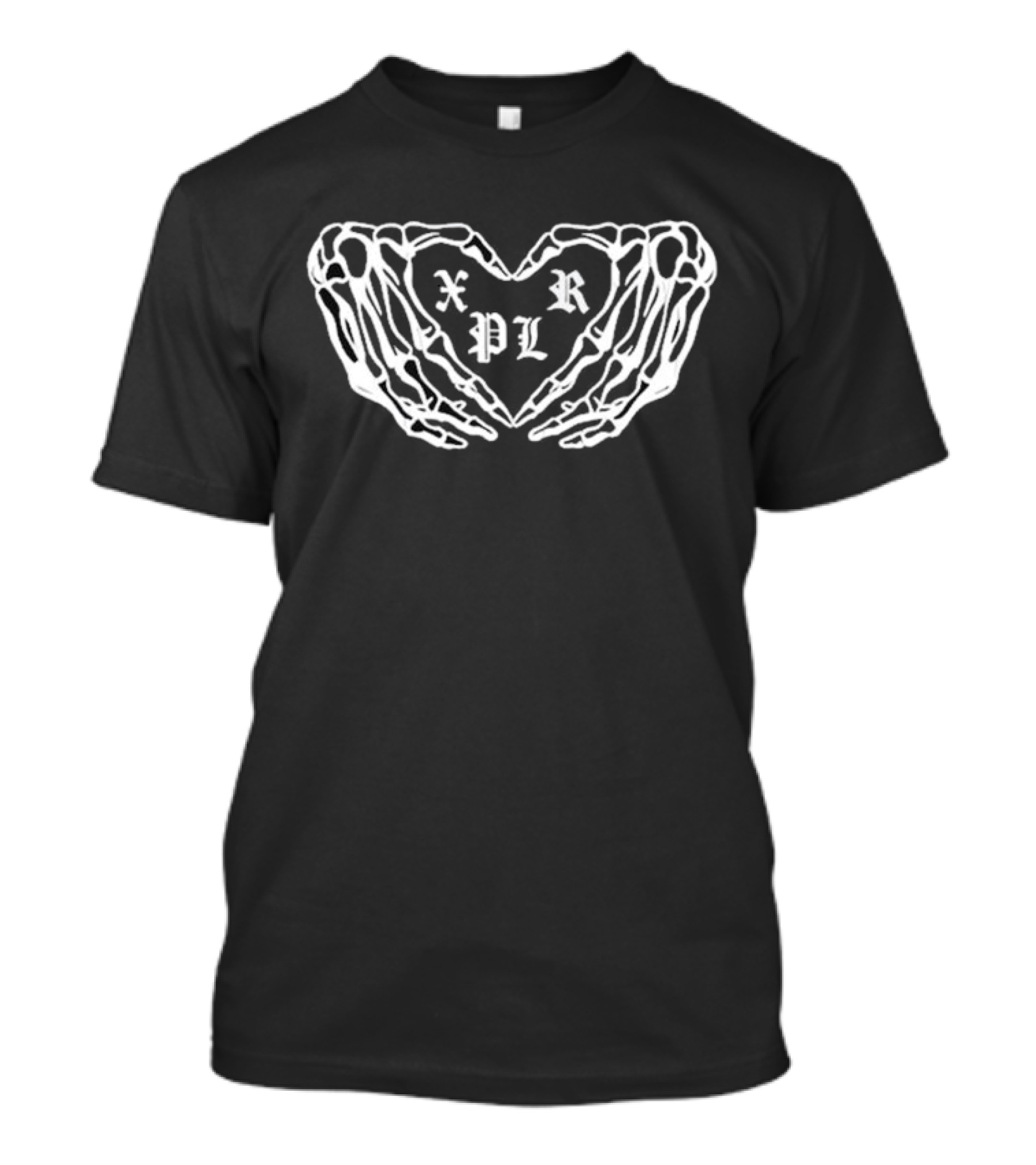 XPLR Handsy Skeleton Heart T-Shirt