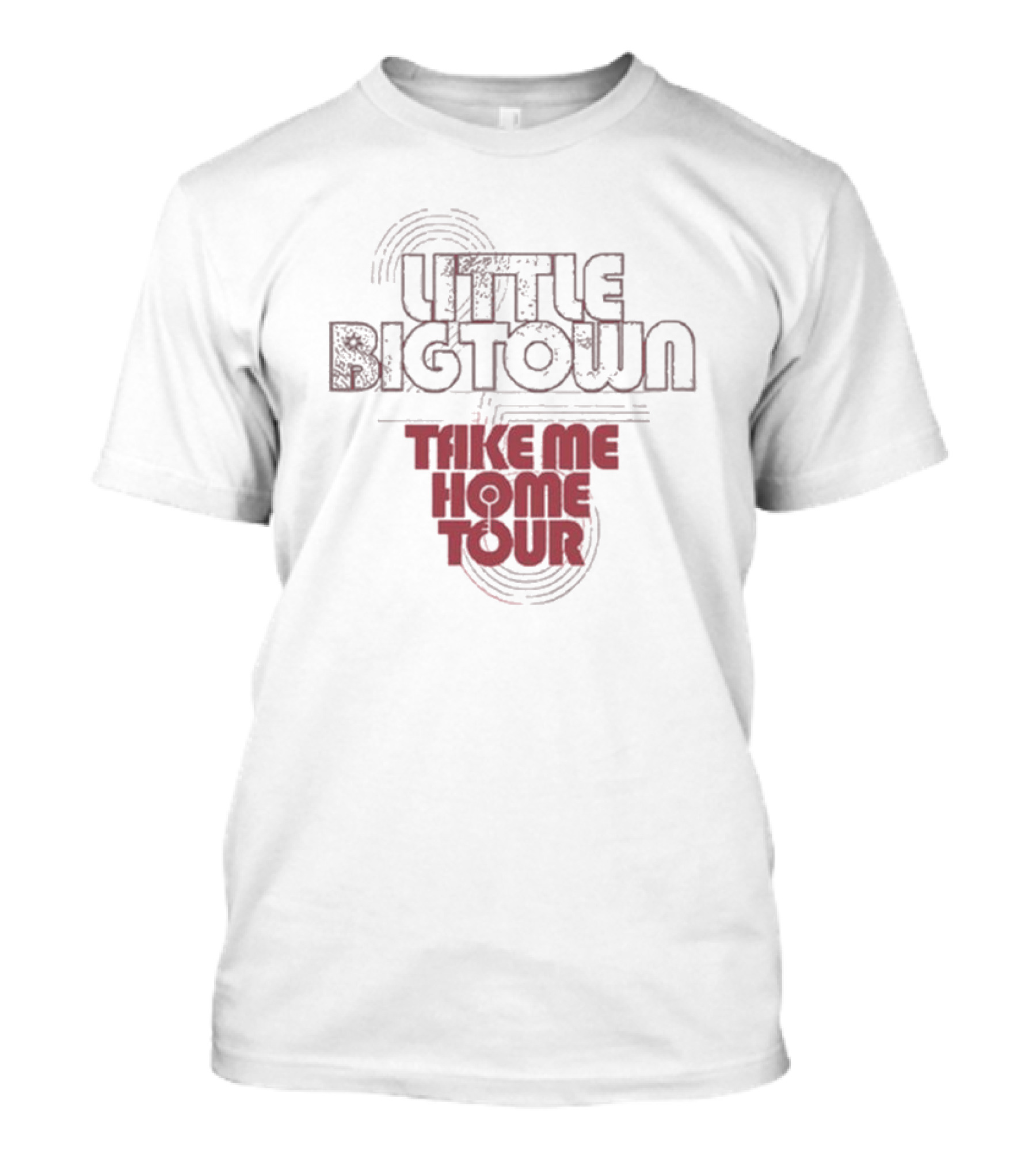 Little Big Town Take Me Home Tour 4 T-Shirt