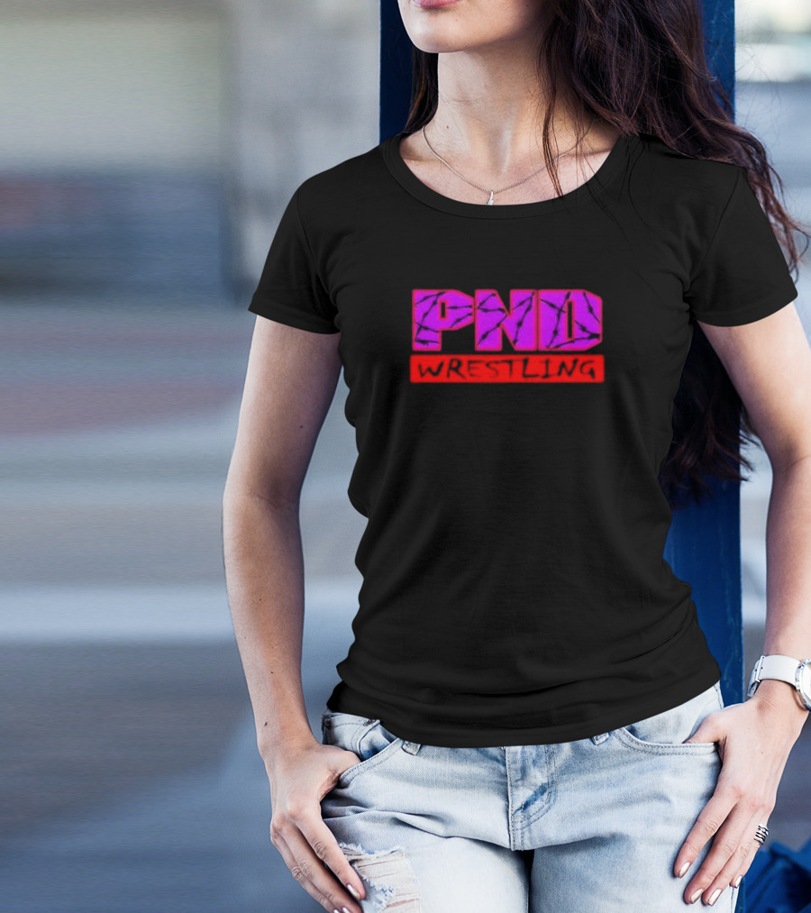 PND Wrestling Barbed Wire T-Shirt