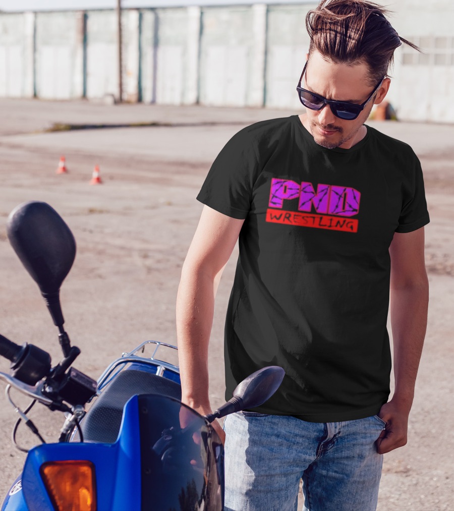 PND Wrestling Barbed Wire T-Shirt