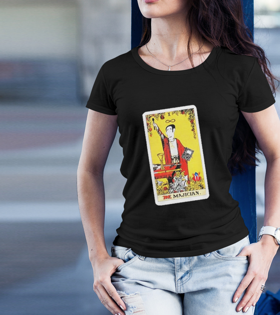 Kurious The Magician Tarot Card I Infinity T-Shirt