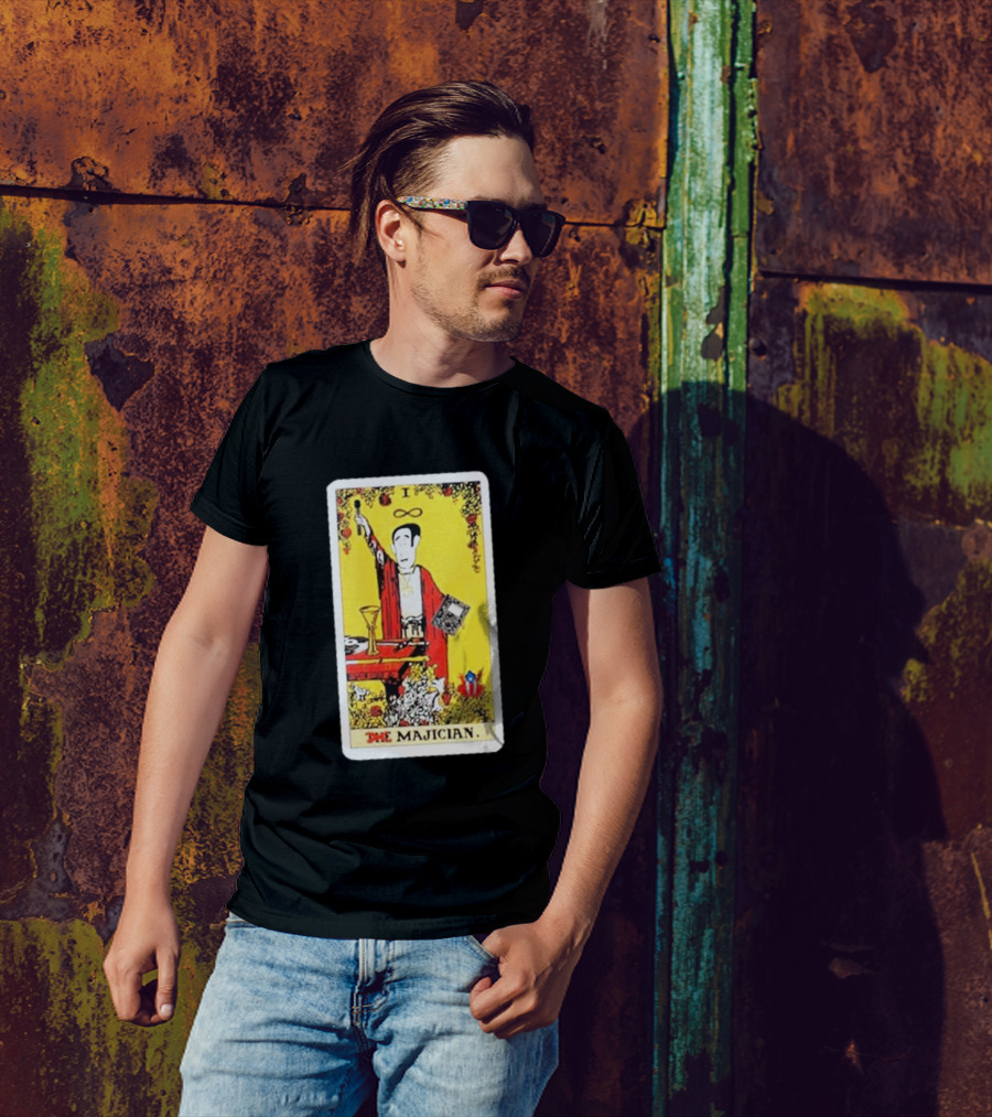 Kurious The Magician Tarot Card I Infinity T-Shirt