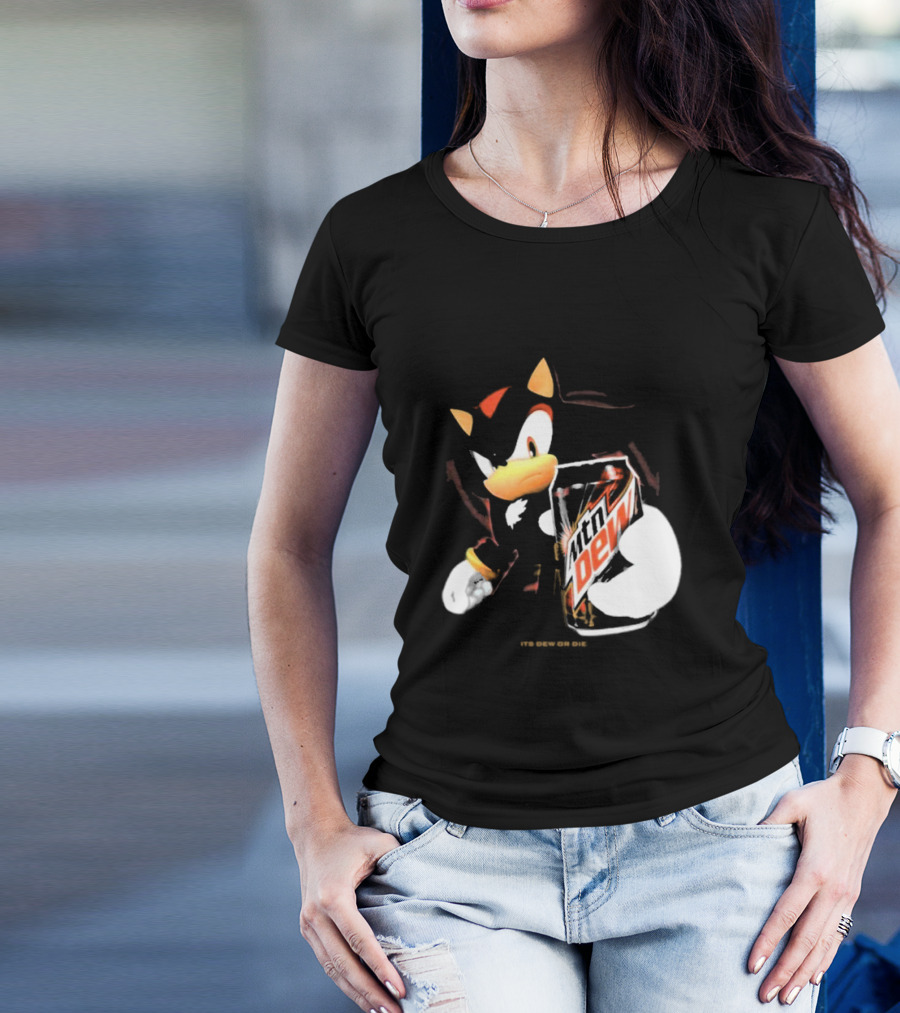 Mamono World Code Ultimate Its Mtn Dew Or Die Featuring Shadow T-Shirt