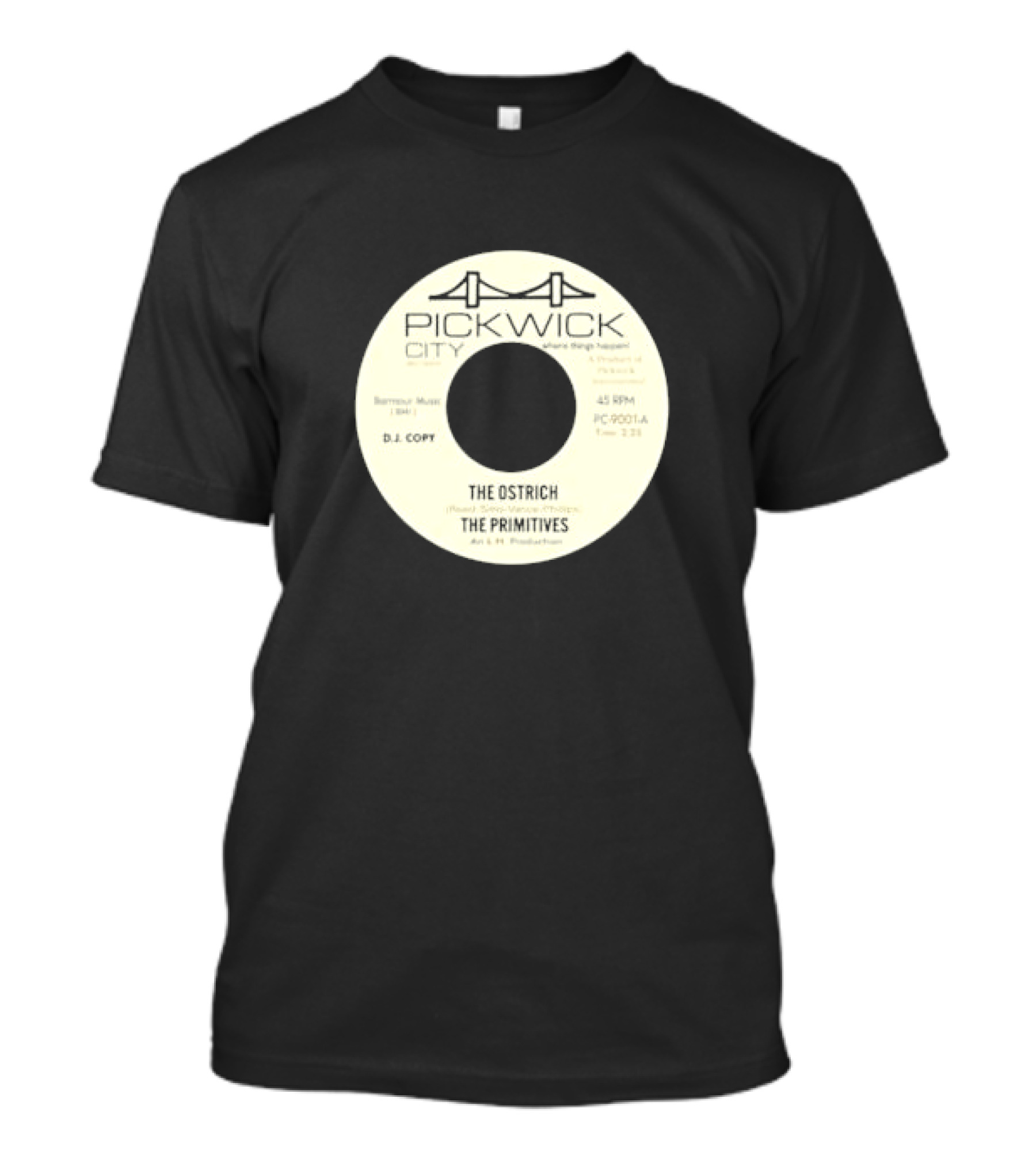 Light In The Attic Records Merch The Ostrich Pickwick City The Primitives Lou Reed T-Shirt