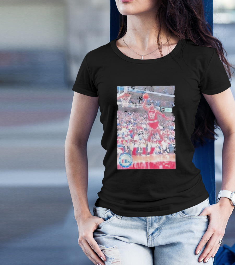 23 Michael Jordan Dunk TBs Basketball Magliette Uomo T-Shirt
