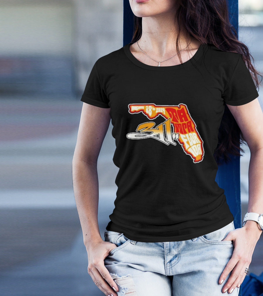 311 Band August 18 2024 Tampa Florida Event T-Shirt