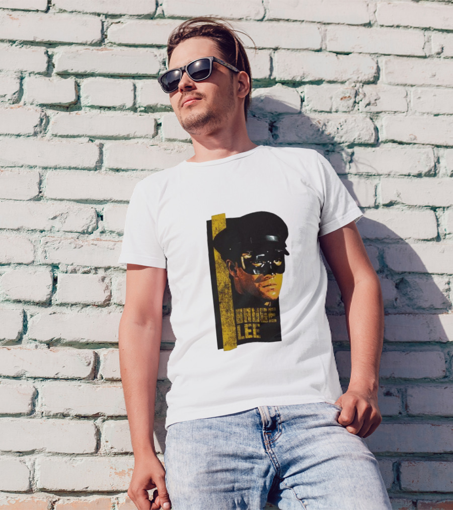 Bruce Lee Green Hornet Masked T-Shirt