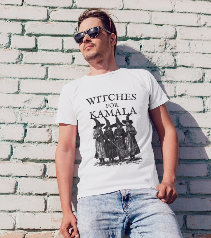 Witches For Kamala Halloween Kamala Harris 2024 President Gothic T-Shirt