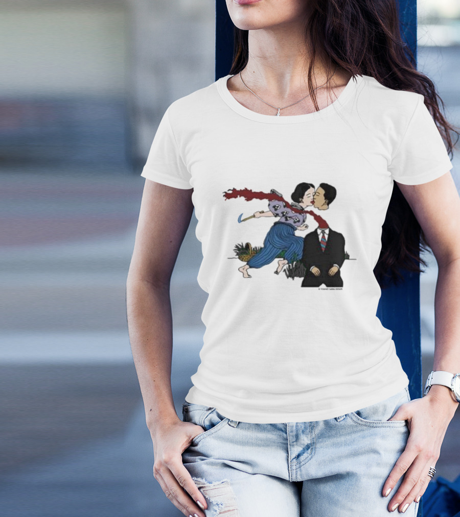 Geordie Greep The New Sound Kiss And Scarf Metaphor T-Shirt