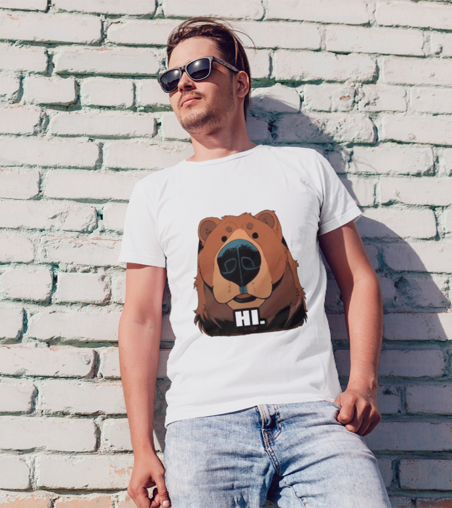HI BYE BEAR HI T-Shirt