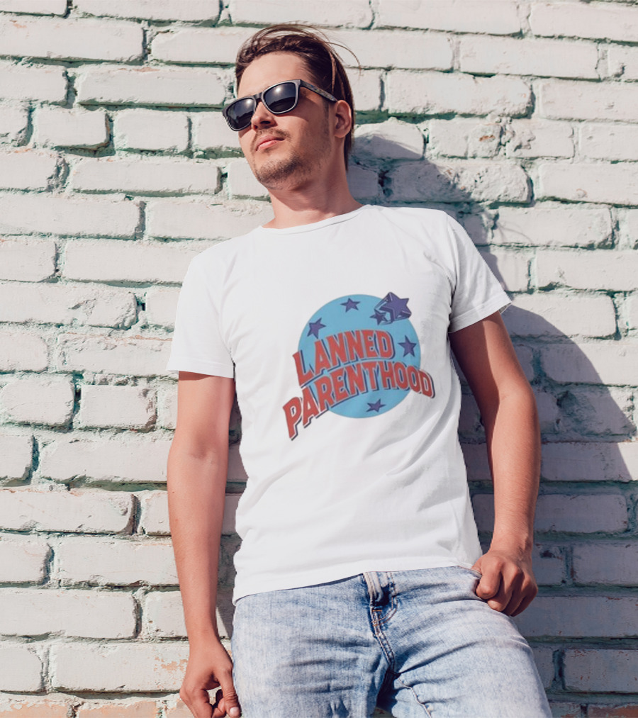 Lanned Parenthood Planet Stars T-Shirt