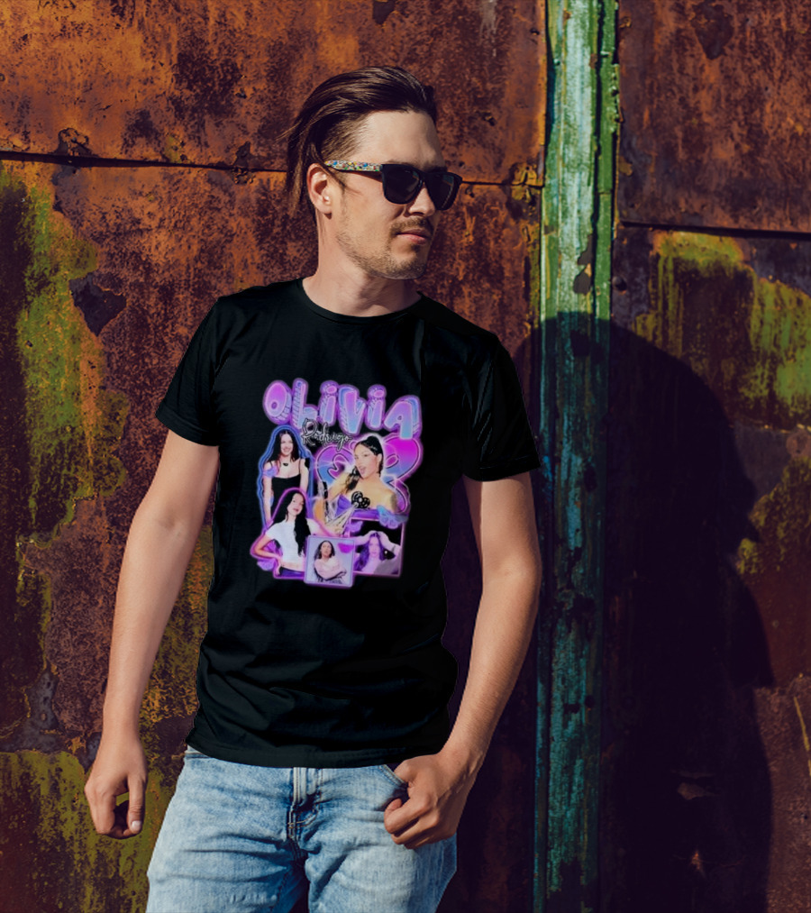 Olivia Rodrigo 2024 Guts Tour Live Photos T-Shirt