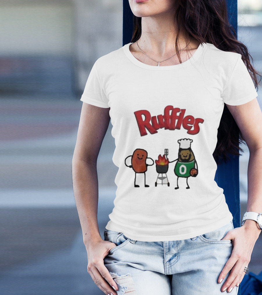 Ruffles Jayson Potatum Chef BBQ Basketball T-Shirt