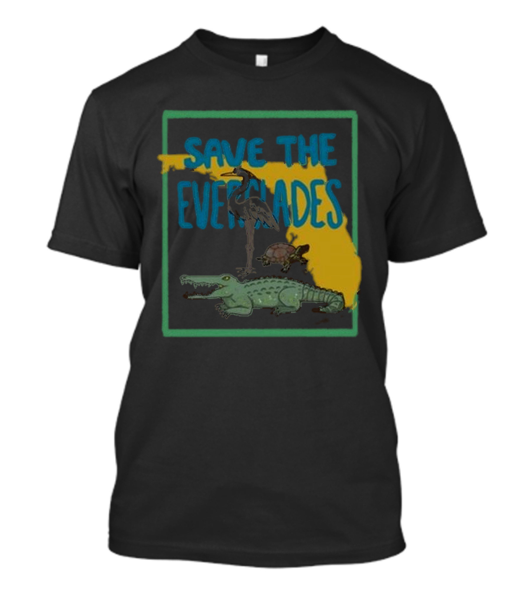 Save The Everglades Florida Gators Daily T-Shirt