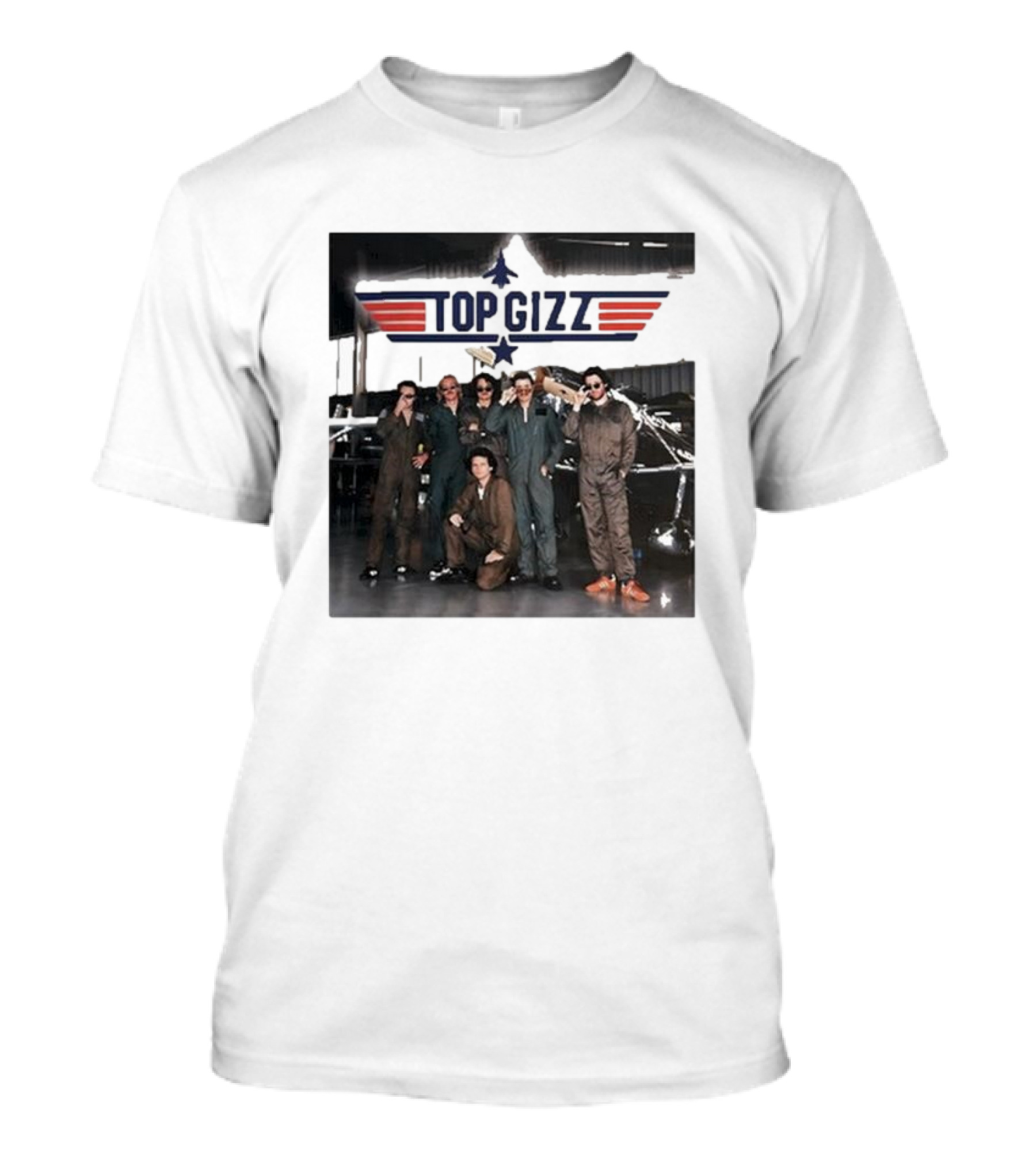 King Gizzard And The Lizard Wizard Top Gizz Aviation Group Photo T-Shirt