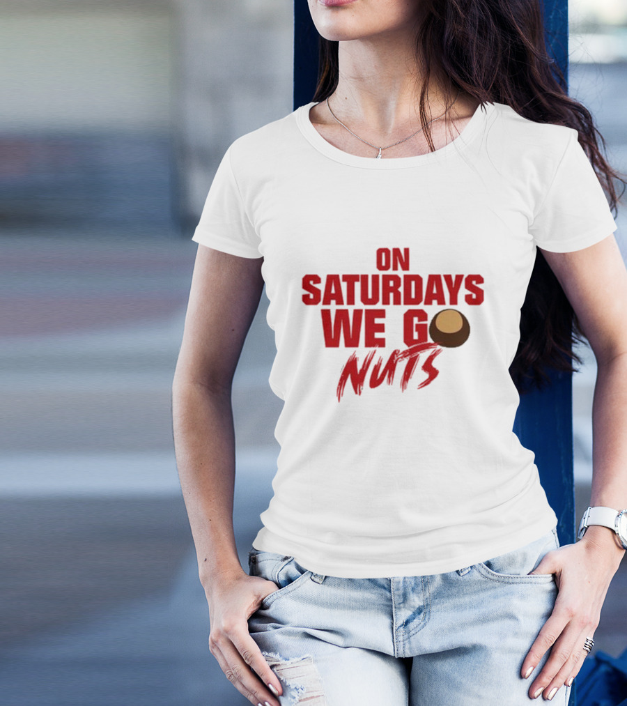 Osu Sports Fans On Saturdays We Go Nuts T-Shirt