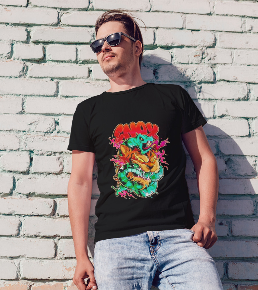 Enox Vibrant Serpent Striker 2025 Tiger Roar Embrace T-Shirt