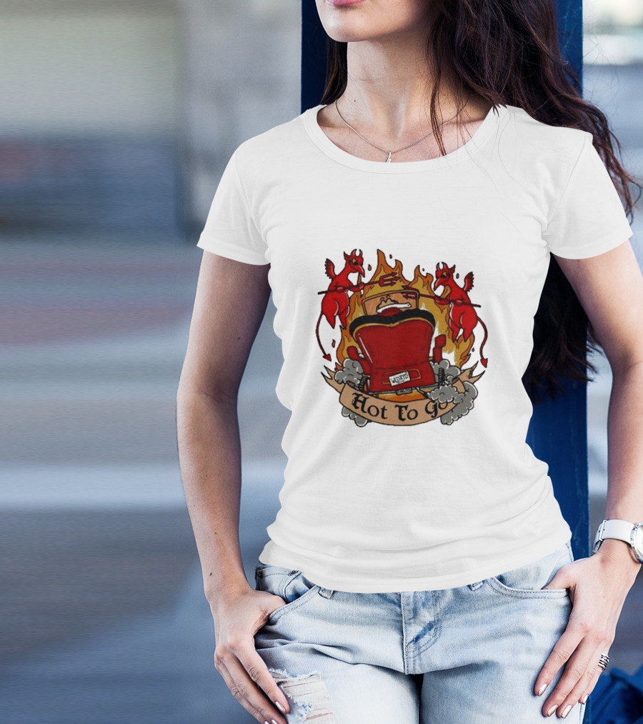 Hot To Go Flames Racing Devils Ryan L Wldryd T-Shirt