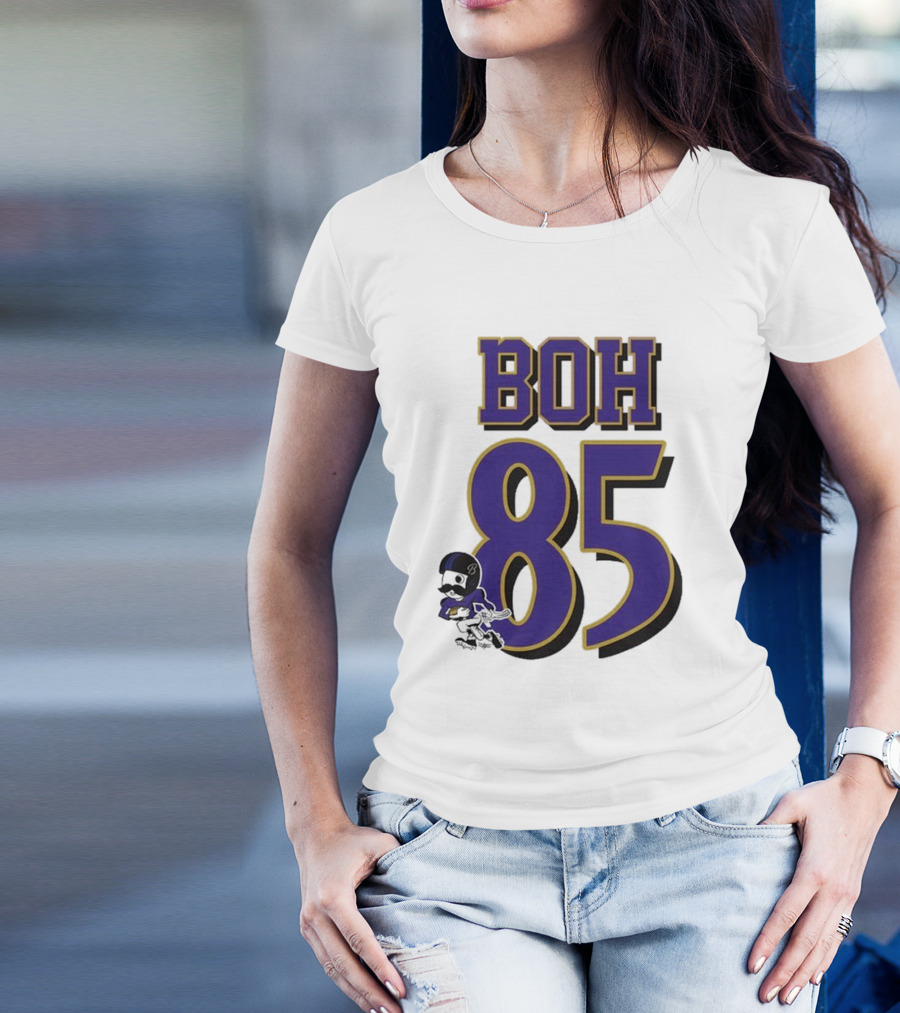 BOH 85 Game Day Football Player T-Shirt