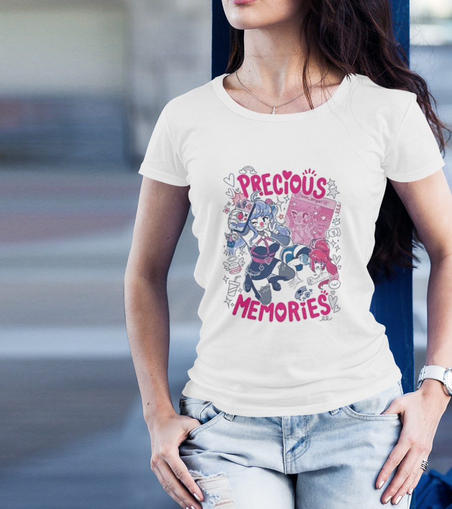 Precious Memories Kim_angel Anime Gaming Aesthetic T-Shirt