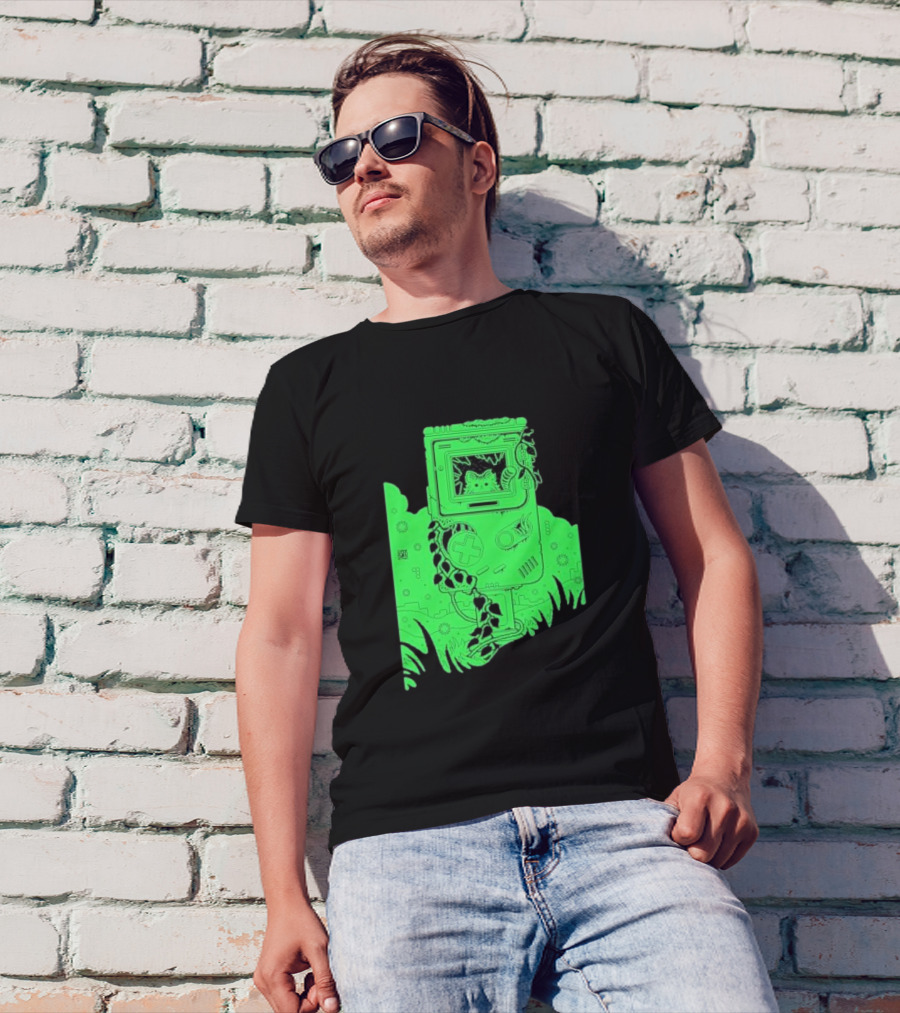 Abandoned Glow Retro Creature Drew Wise T-Shirt