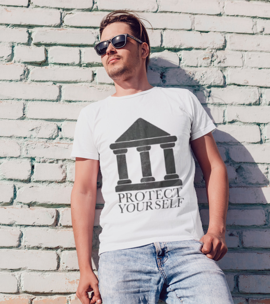 Min-nano X The Mall Power Protect Yourself T-Shirt