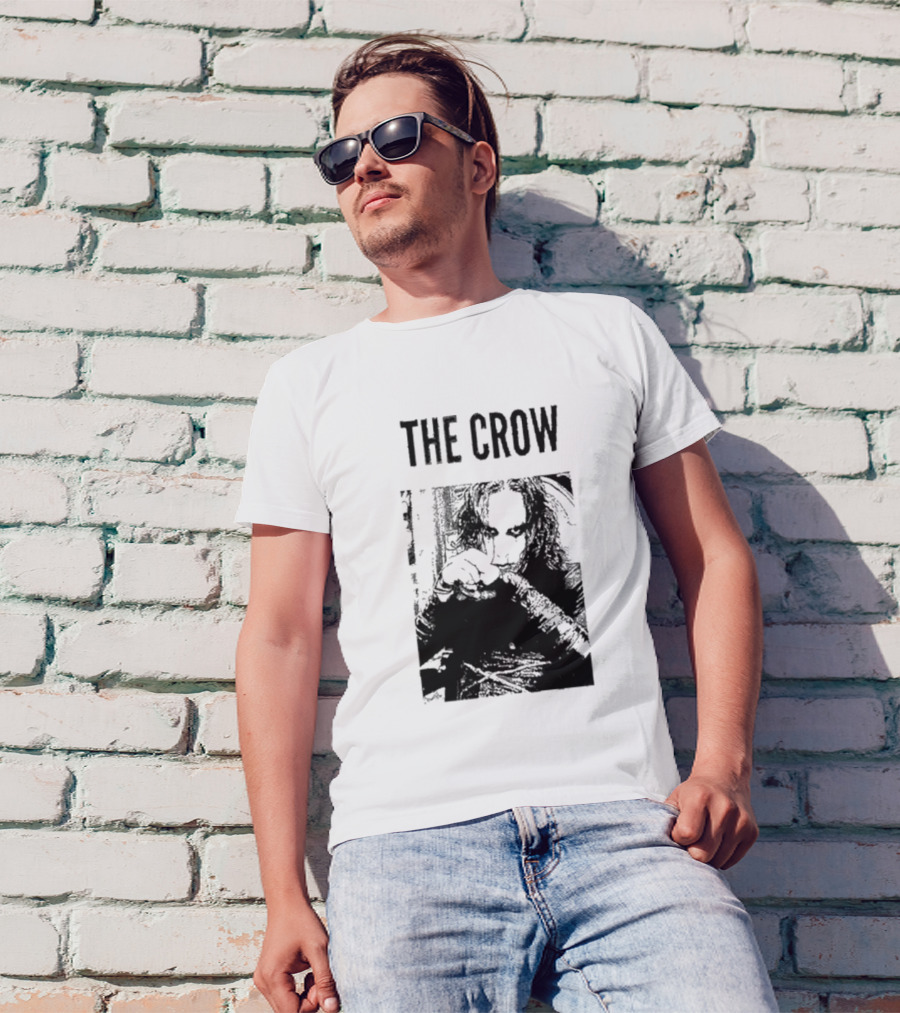 The Crow San Antonio Sharpist Iconic Dark Image T-Shirt