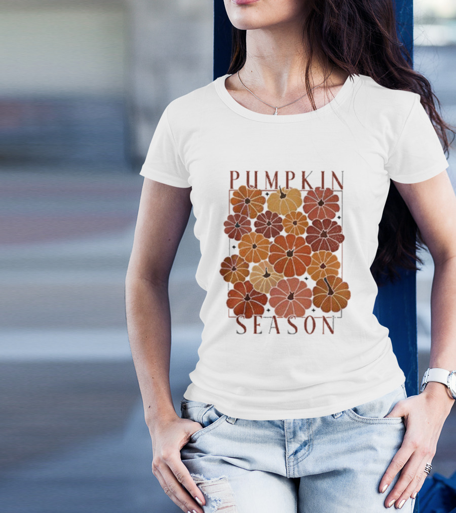 Pumpkin Season Autumn Harvest Bounty T-Shirt