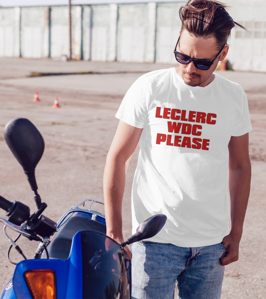 Leclerc WDC Please Racing Champion Request T-Shirt