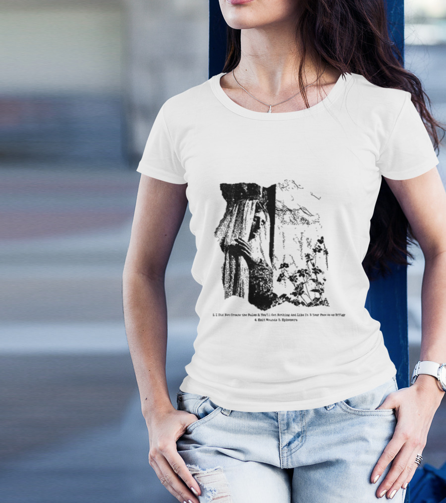 Pure Noise Store Ben Quad Ephemera I Did Not Create The Palms Album T-Shirt