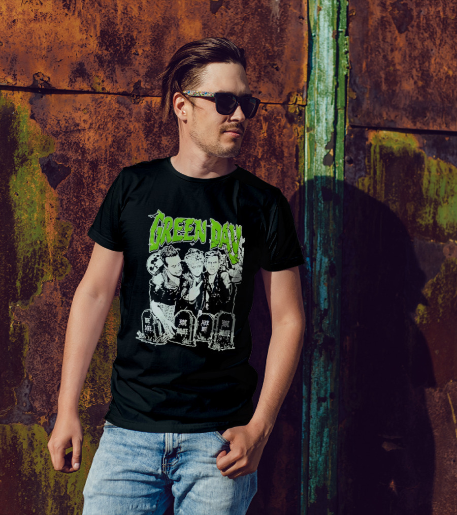 Green Day Zombies You Are We Are Glow-In-The-Dark T-Shirt